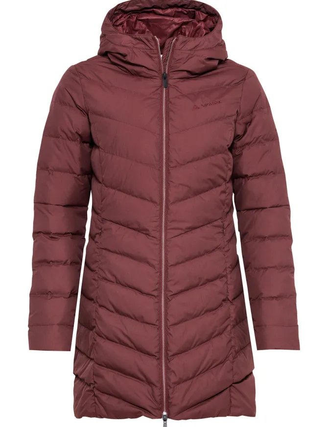 Annecy Daunenmantel Damen - dark cherry