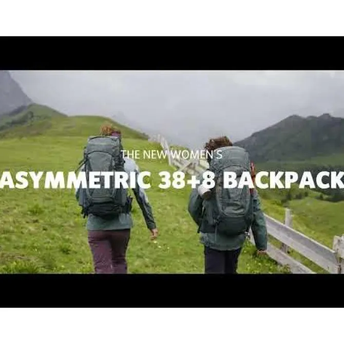Asymmetric 38+8 Liter Trekkingrucksack Damen