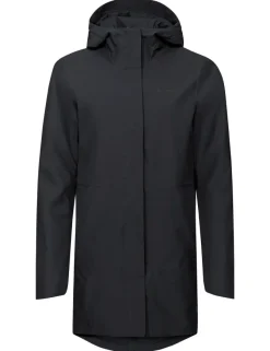 Cyclist II gefütterter Parka Damen - black