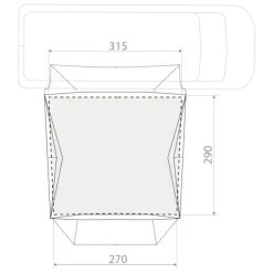 Drive Pavillon Zeltunterlage