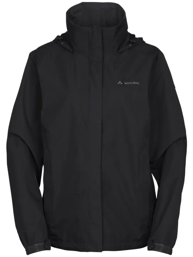 Escape Light Regenjacke Damen - black