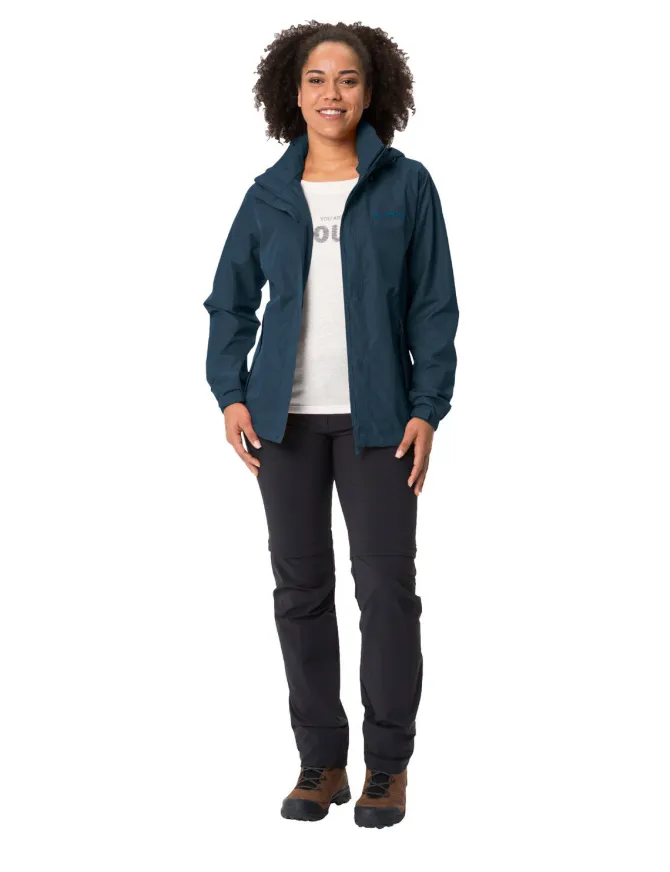 Escape Light Regenjacke Damen - dark sea