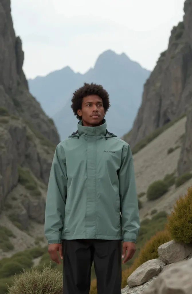 Escape Light Regenjacke Herren - baltic sea uni