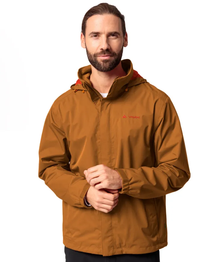 Escape Light Regenjacke Herren - silt brown