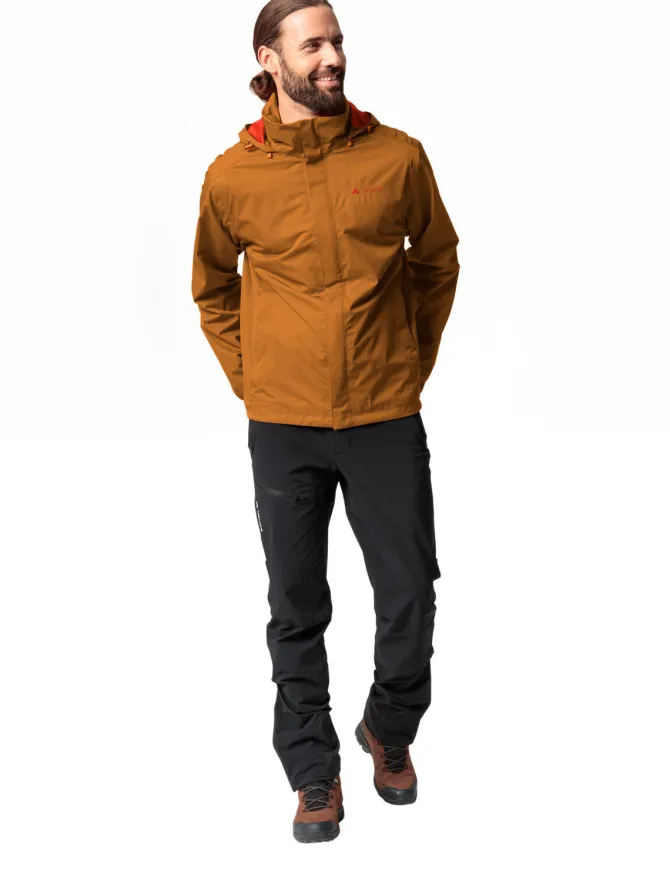Escape Light Regenjacke Herren - silt brown