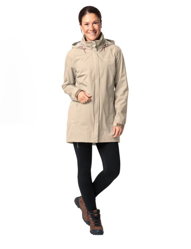Escape Regen-Parka Damen - linen