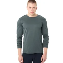 Essential Langarm T-Shirt Herren