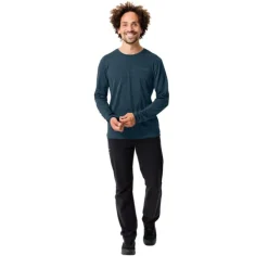 Essential Langarm T-Shirt Herren