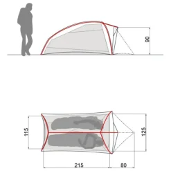 Hogan 2 Personen Ultraleichtzelt