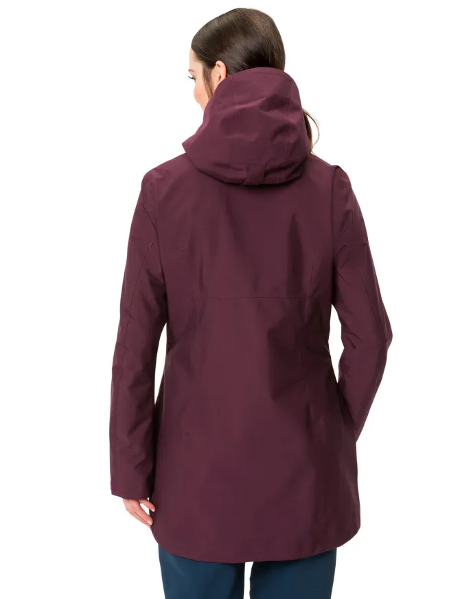 Idris 3-in-1 Parka Damen - cassis