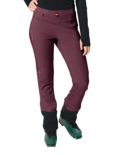 Larice Skitouren Hose Leicht Damen - cassis