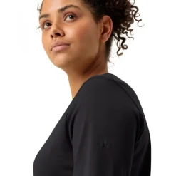 Logo Langarmshirt Damen