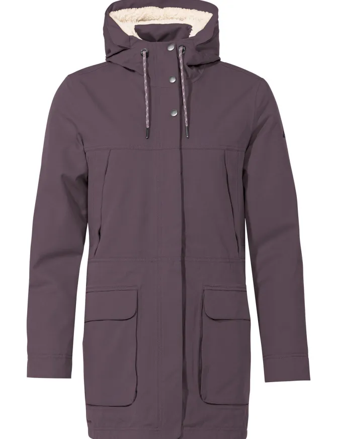 Manukau II Parka Damen - blackberry