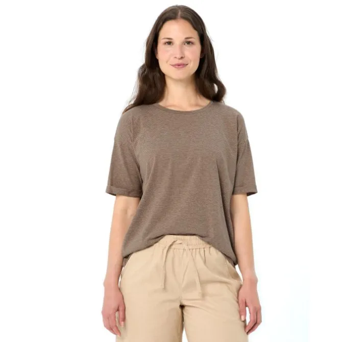 Mineo Streifen T-Shirt Damen