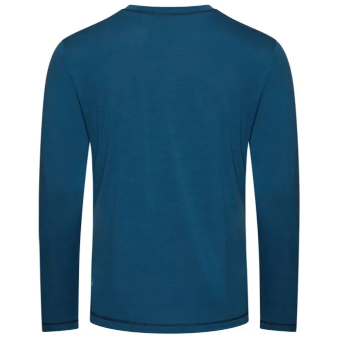 Monviso II Langarm Shirt mit Wolle Herren