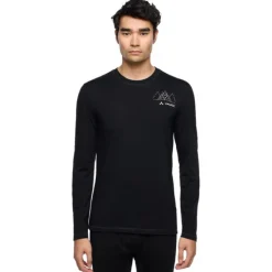 Monviso II Langarm Shirt mit Wolle Herren