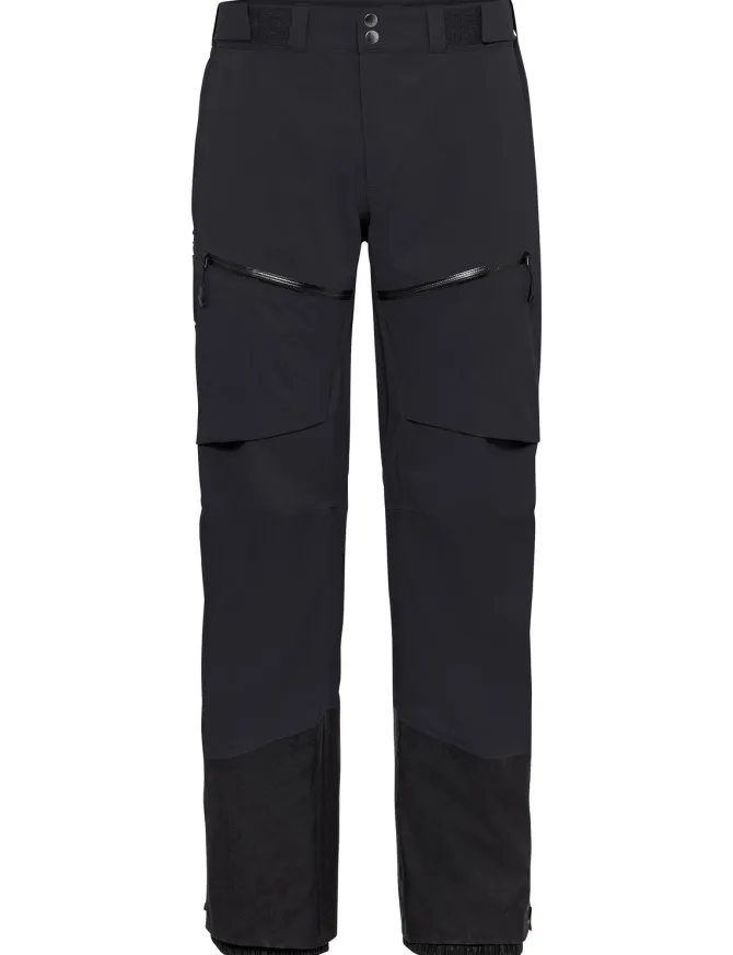 Monviso 3-Lagen alpine Skitourenhose Herren - black