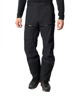 Monviso 3-Lagen alpine Skitourenhose Herren - black
