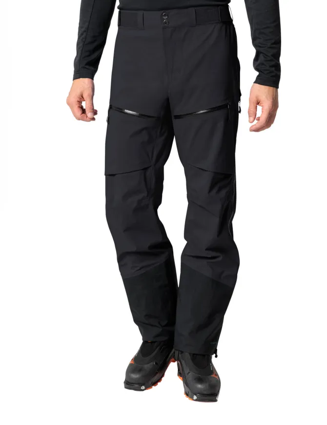 Monviso 3-Lagen alpine Skitourenhose Herren - black