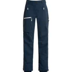 Monviso 3-Lagen Hardshell Hose Damen, dark sea