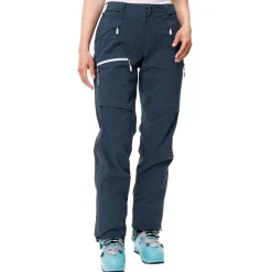 Monviso 3-Lagen Hardshell Hose Damen, dark sea