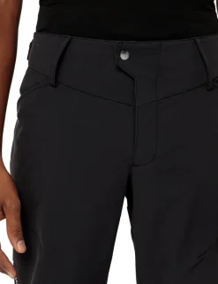Qimsa leichte Softshell Fahrradhose Herren - black uni