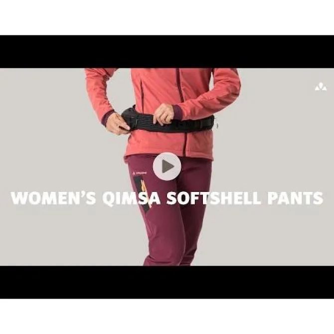 Qimsa Light Softshell Fahrradhose Damen