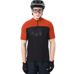 Qimsa Pro Half-Zip Fahrrad Shirt Herren