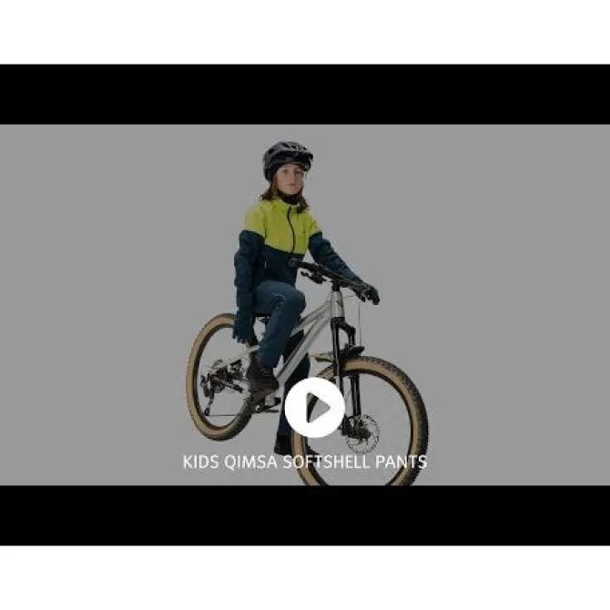 Qimsa Softshell Fahrrad Hose Kinder