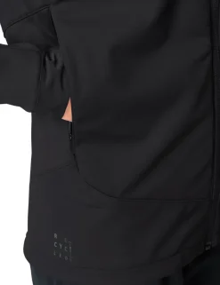 Qimsa Softshelljacke Damen - black uni
