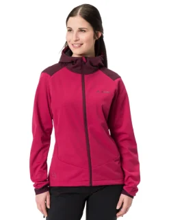 Qimsa Softshelljacke Damen - crimson red