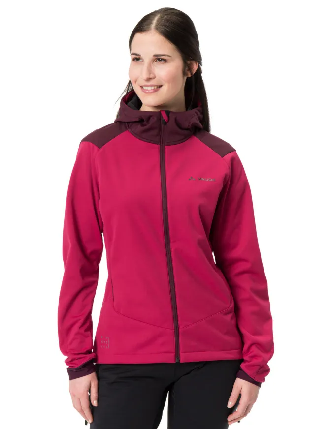 Qimsa Softshelljacke Damen - crimson red