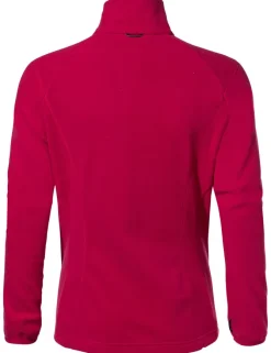 Rosemoor Fleece Jacke Damen - crimson red
