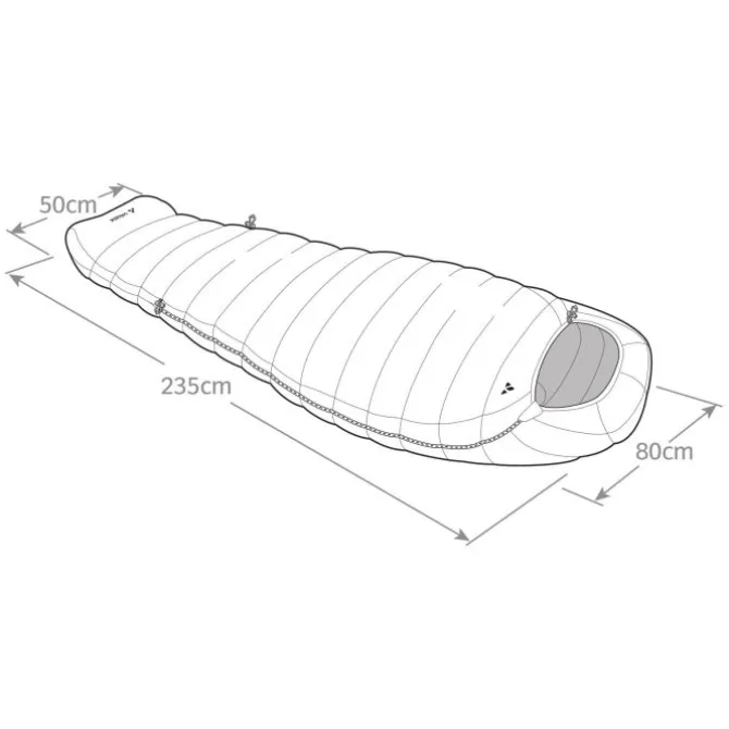 Rotstein 1250 Daunenschlafsack