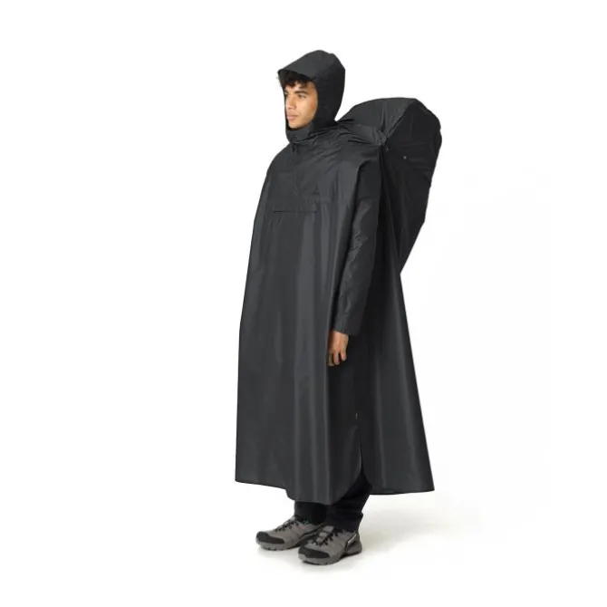 Rucksack Regenponcho Wandern Unisex