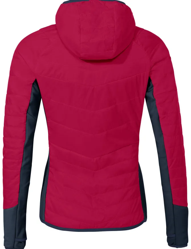 Sesvenna Isolierende Jacke Damen - crimson red