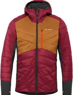 Sesvenna Isolierende Jacke Herren - dark indian red