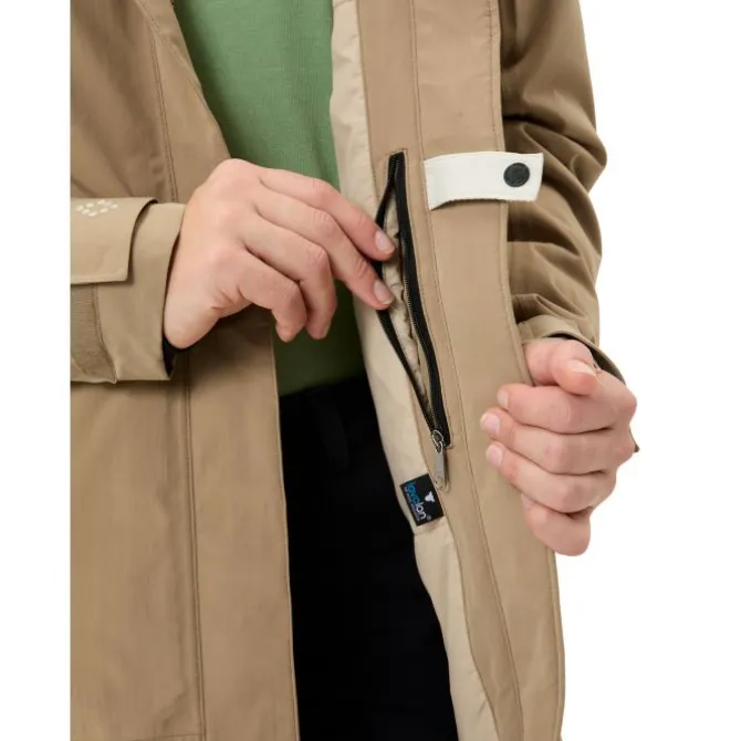 Skomer II Wool Parka Damen