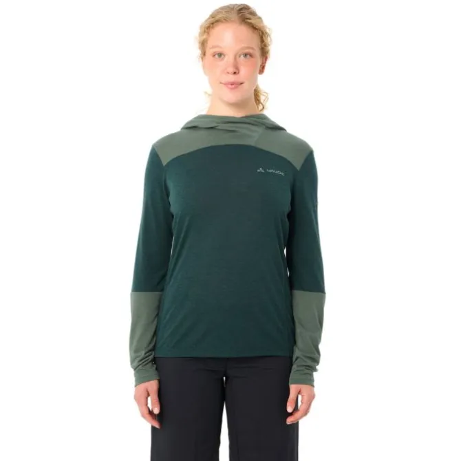 Tremalzo Langarm Hoodie T-Shirt Damen