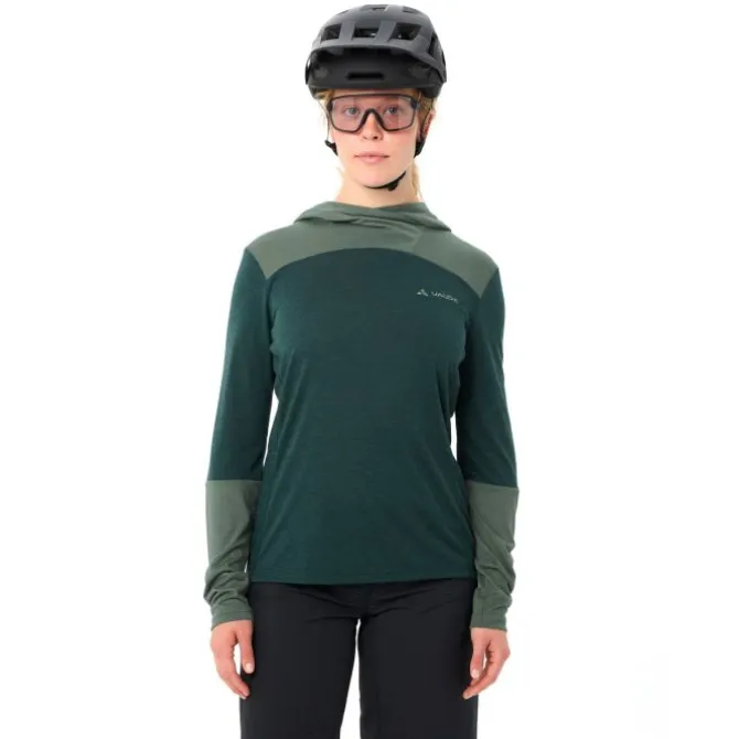 Tremalzo Langarm Hoodie T-Shirt Damen