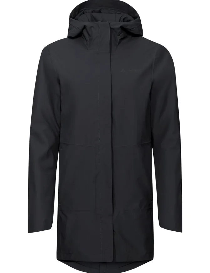 Women's Cyclist padded Parka II - black
