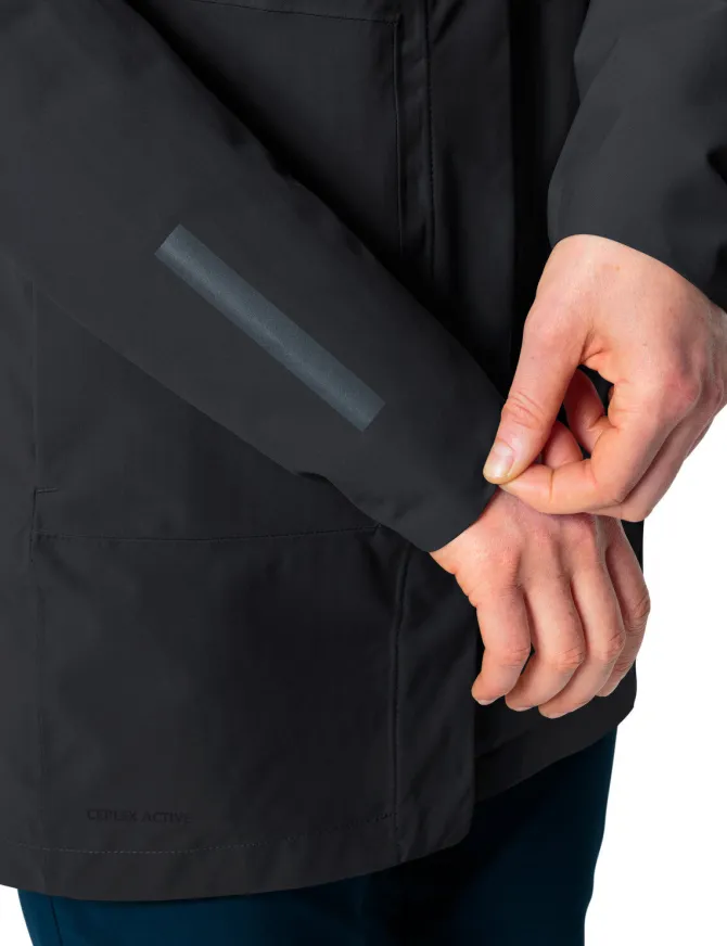 Women's Cyclist padded Parka II - black