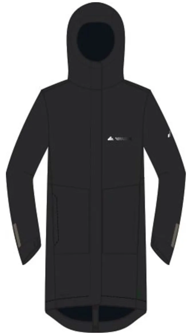 Women's Cyclist padded Parka II - black