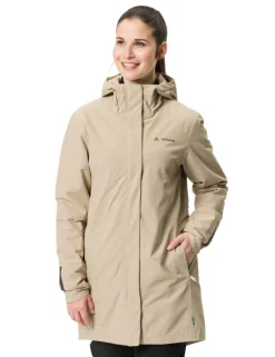 Women's Cyclist padded Parka II - linen