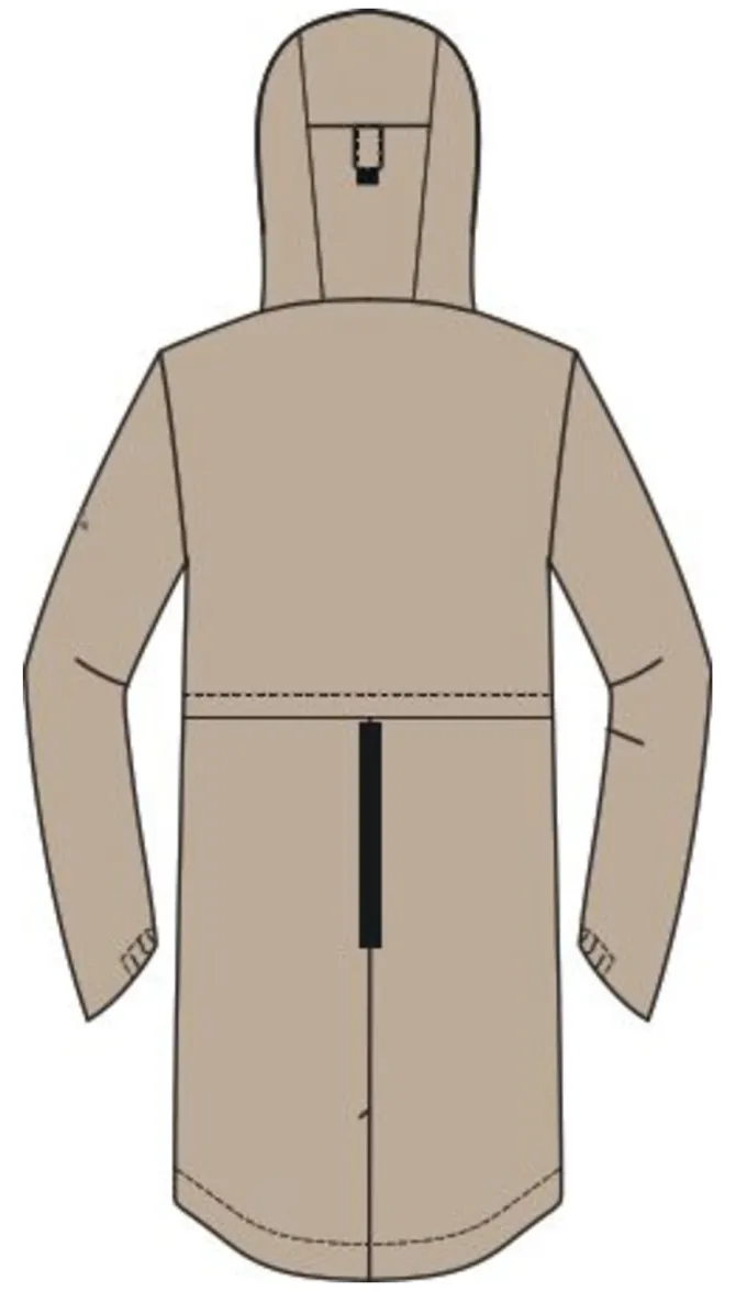 Women's Cyclist padded Parka II - linen