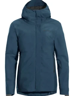 Women's Cyclist Warm Rain Jacket - dark sea