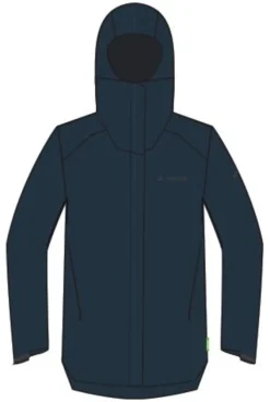 Women's Cyclist Warm Rain Jacket - dark sea