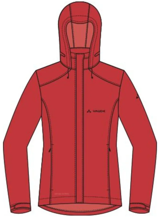 Women's Escape Bike Light Jacket - flame uni