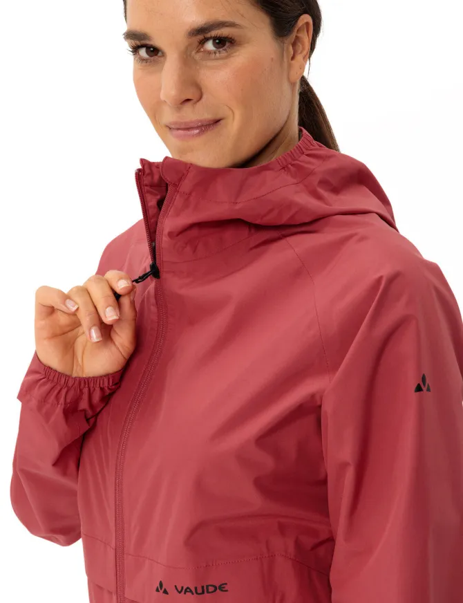 Women's Loamer Rain Jacket - brick