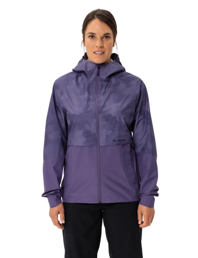 Women's Loamer Rain Jacket - mulberry